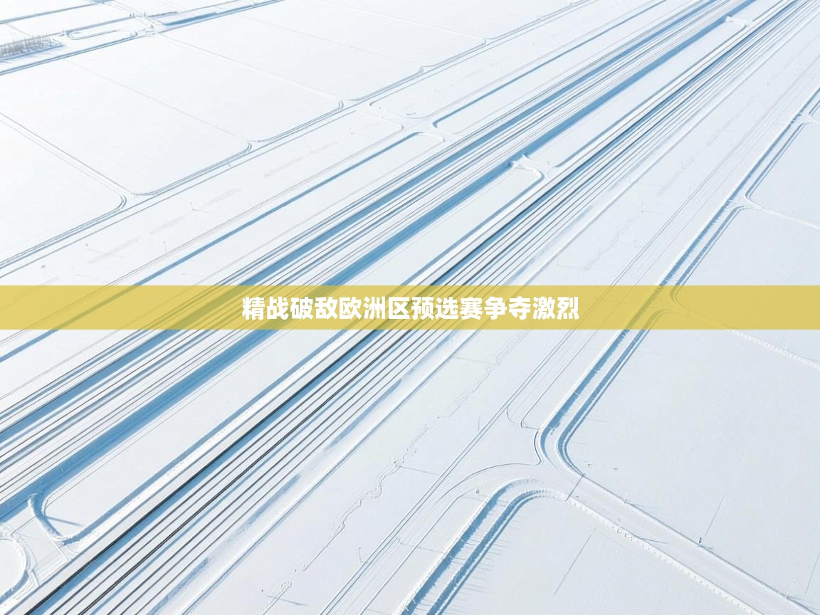 精战破敌欧洲区预选赛争夺激烈