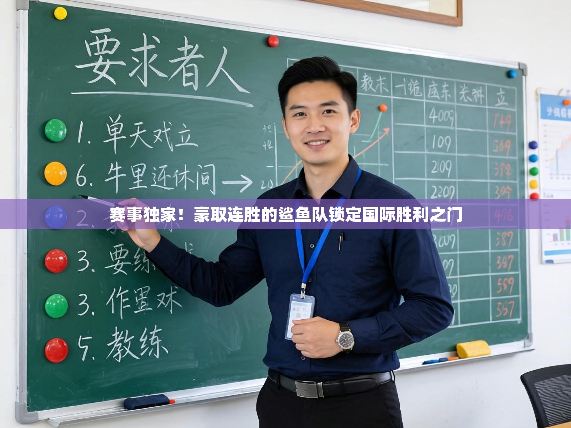 赛事独家！豪取连胜的鲨鱼队锁定国际胜利之门